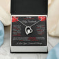 To The Love Of My Life | My Soulmate | For Her | Forever Love Necklace