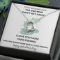 I Love You More Than Fishing | Forever Love Necklace