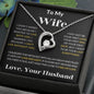 To My Wife | Forever Love Necklace