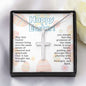 Happy Easter | Cross Necklace