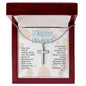 Happy Easter | Cross Necklace