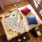 To My Daughter - Cozy Plush Blanket - 50x60
