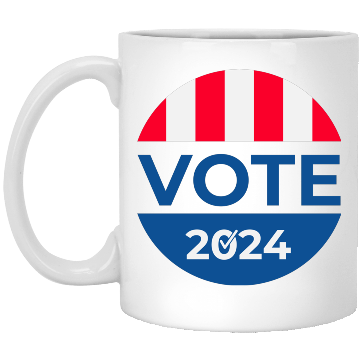 Vote 2024 11oz White Mug