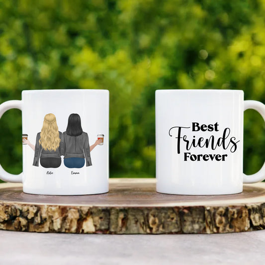 Personalized Best Friends Mug