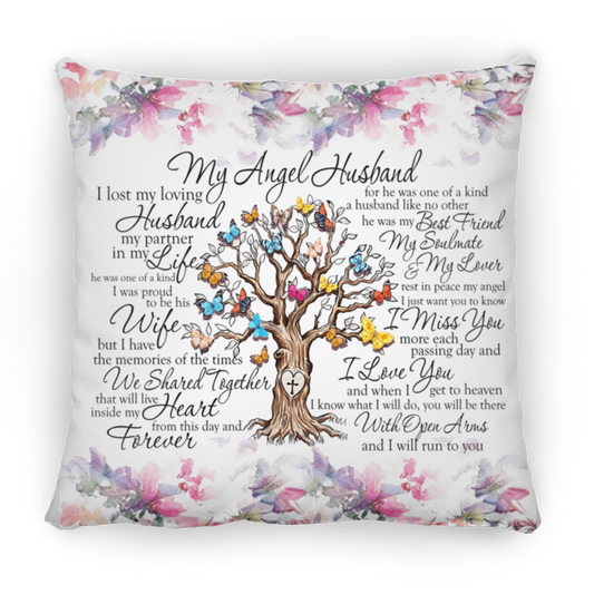 My Angel Husband Pillow