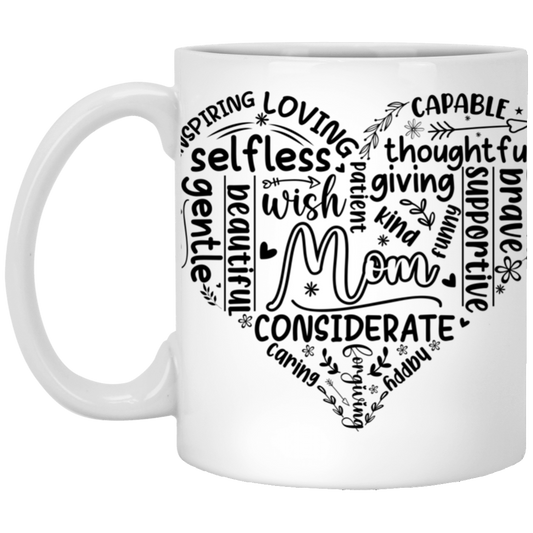 Mom -  11 oz. White Mug