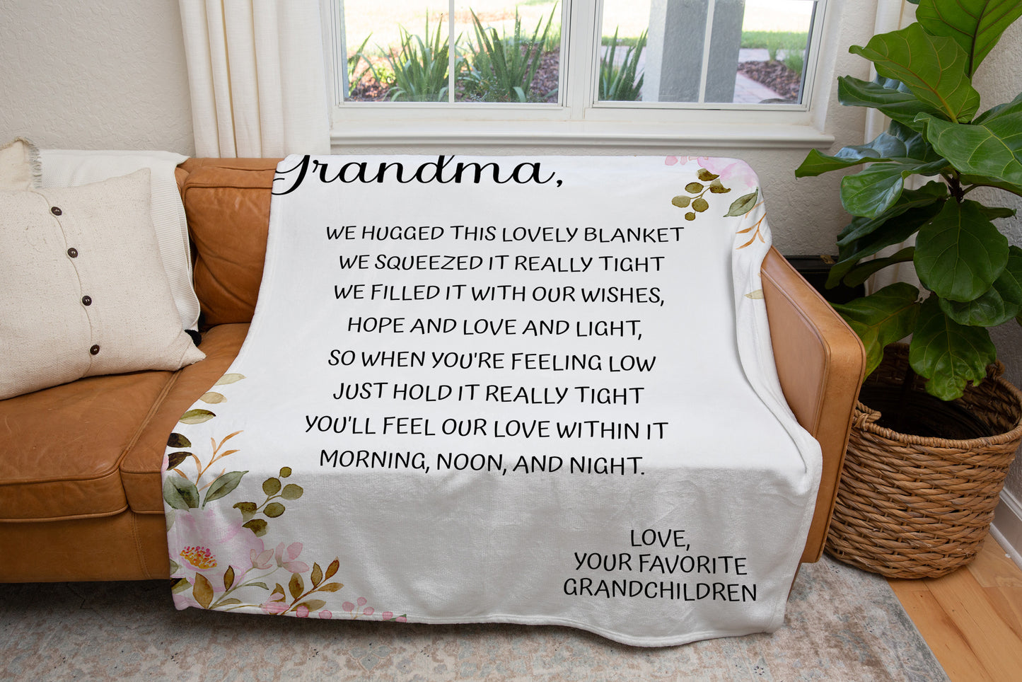 To My Grandma | Cozy Plush Blanket