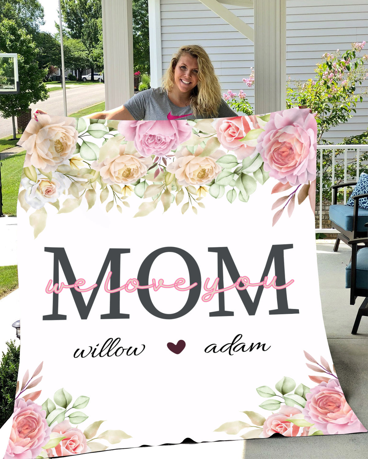 Personalized for Mom | Cozy Plush Blanket