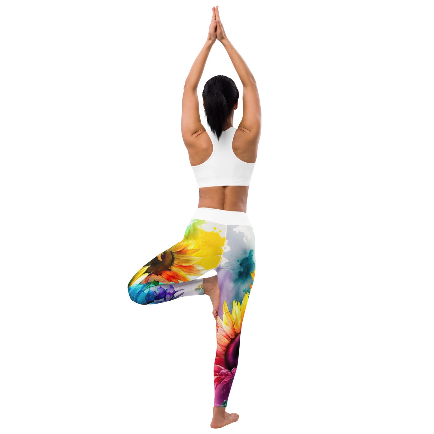 Sunflower Yoga Leggings