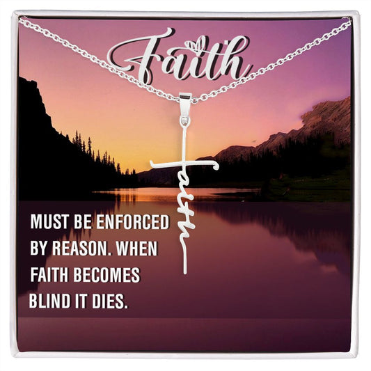 Faith Cross Necklace