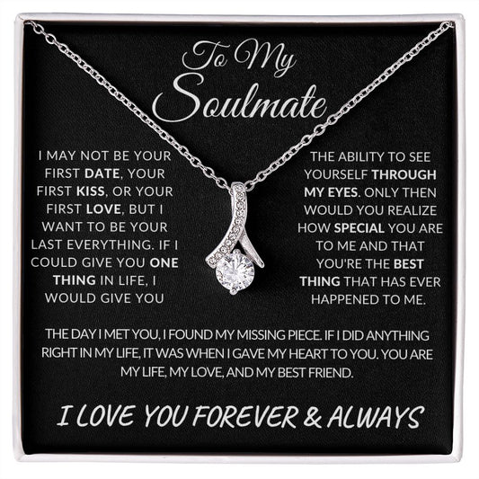 To My Soulmate | For Her | Alluring Beauty Necklace
