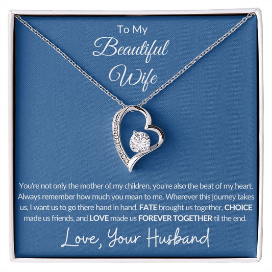 To My Wife | For Her | Forever Love Necklace