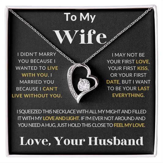 To My Wife | Forever Love Necklace