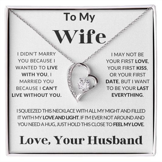 To My Wife | Forever Love Necklace